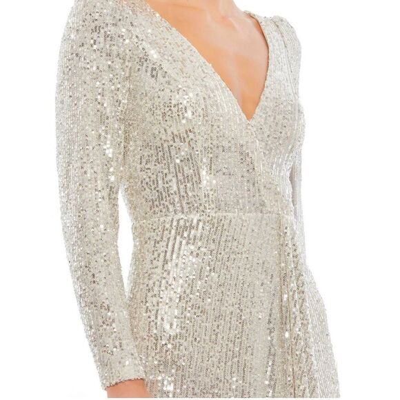 Mac Duggal Sequin Evening Gown size 2 - Picture 2 of 15